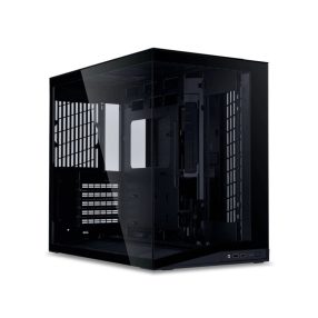 Lian Li O11D Mini V2, Midi-tower ház,edzett üveg - fekete