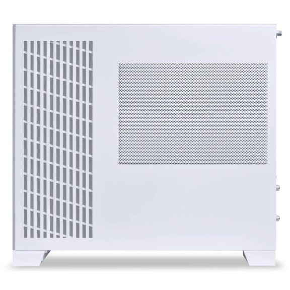 Lian Li O11 Dynamic Mini V2 Flow ATX miditorony számítógépház, 5 ventilátor, oszlop nélküli üveg, fehér