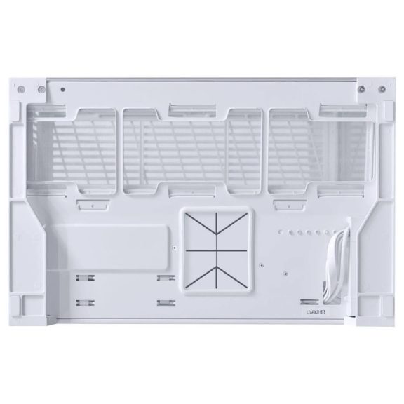 Lian Li O11 Dynamic Mini V2 Flow ATX miditorony számítógépház, 5 ventilátor, oszlop nélküli üveg, fehér