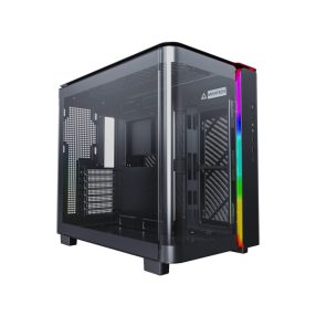   Számítógépház Montech KING 95 Midi torony, ARGB, edzett üveg, fekete