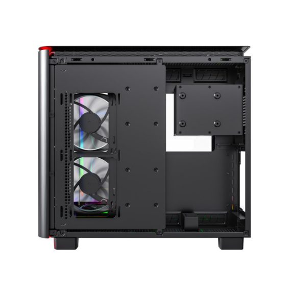 Számítógépház Montech KING 95 PRO Midi torony, ARGB, edzett üveg, fekete