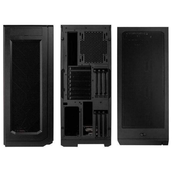 Phanteks Enthoo Pro II Full Tower számítógépház, XL-ATX, 15 ventilátorhely, zárt oldallap, fekete