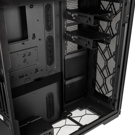 Phanteks Enthoo Pro II Full Tower számítógépház, XL-ATX, 15 ventilátorhely, zárt oldallap, fekete