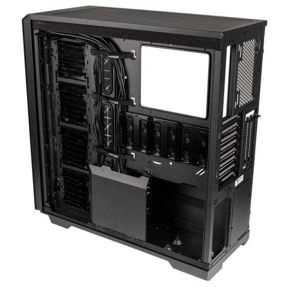 Phanteks Enthoo Pro II Full Tower számítógépház, XL-ATX, 15 ventilátorhely, zárt oldallap, fekete