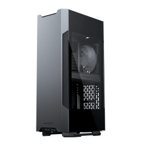   Phanteks EVOLV SHIFT 2 számítógépház, Mini-ITX, D-RGB, edzett üveg, antracit szürke