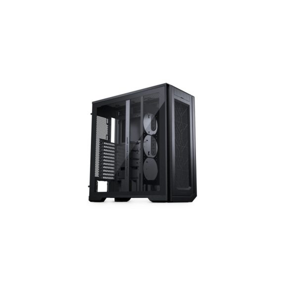 Phanteks Enthoo Pro II satin black full tower ház edzett üveg oldallappal és szerver-szintű bővíthetőséggel.