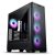 Phanteks G400A E-ATX miditorony számítógépház, 4x140mm ventilátorral, szatén fekete