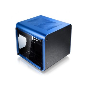   Számítógépház RAIJINTEK Metis EVO TG ITX Kék Edzett üveg