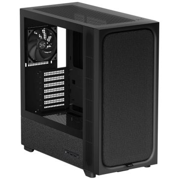   Tryx FLOVA F50 számítógépház, ATX, Cross-Flow ventilátor, 360 mm radiátor támogatás, edzett üveg,fekete