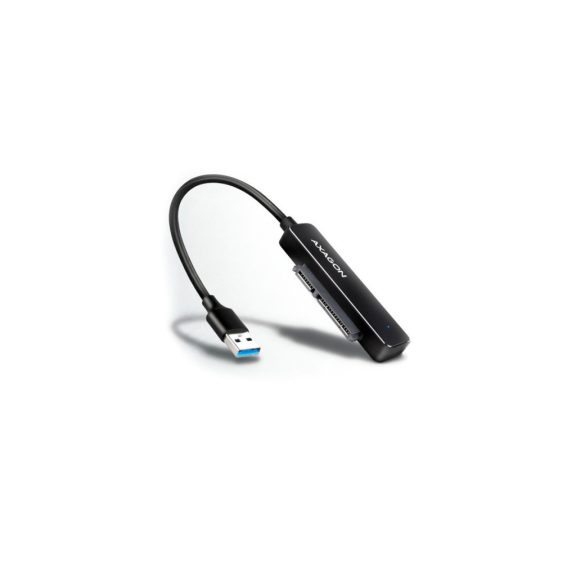 Axagon ADSA-FP2A USB-A - SATA adapter, 2.5" SSD/HDD, 5Gbps, fekete