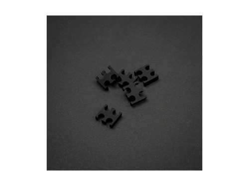 Kábel kiegészítő King Mod 4-Pin Kábelfésű 5db-os Fekete