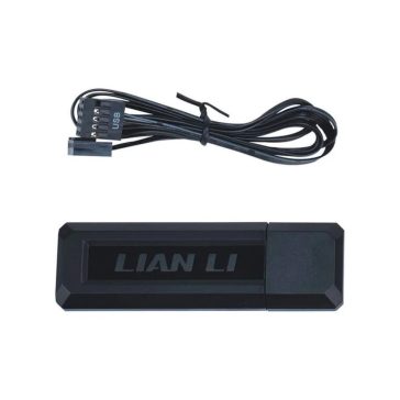   Lian Li UNI FAN Wireless Controller V2 vezérlő, ARGB és ventilátor vezérlés, 2.4 GHz, fekete - RF-T-B