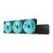 Aerocool P7-F12 Pro házventilátor szett, RGB, 3x120mm, P7-H1 vezérlő, fekete