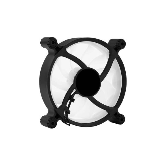 Aerocool Spectro 12 FRGB házhűtő ventilátor, FRGB, Molex, áttetsző lapátok, fekete