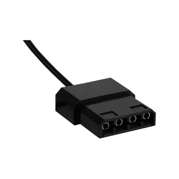 Aerocool Spectro 12 FRGB házhűtő ventilátor, FRGB, Molex, áttetsző lapátok, fekete