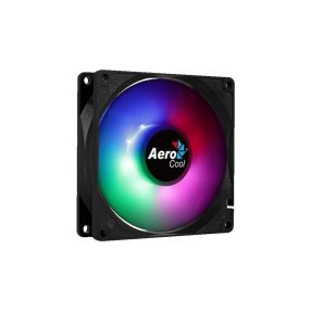   Aerocool Frost 9 házhűtő ventilátor, FRGB, Molex + 3-pin, 90 mm, fekete