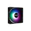 Aerocool Frost 12 PWM házhűtő ventilátor, FRGB, 120 mm, fekete