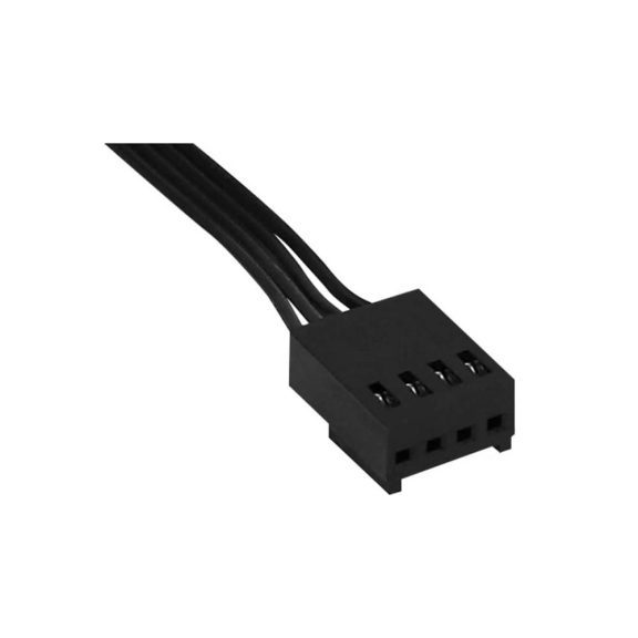 Aerocool Frost 12 PWM házhűtő ventilátor, FRGB, 120 mm, fekete