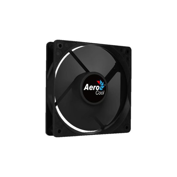 AeroCool Force 12 PWM 120mm ventilátor, PWM 4pin, 1500RPM, fekete