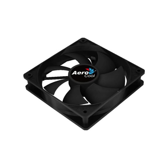 AeroCool Force 12 PWM 120mm ventilátor, PWM 4pin, 1500RPM, fekete