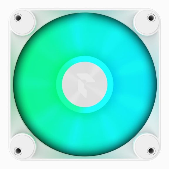APNX FP1-120 ventilátor, PWM, ARGB, 120m, fehér