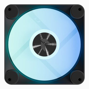   APNX FP1-R 120 ventilátor, PWM, ARGB, fordított légáramlás, fekete