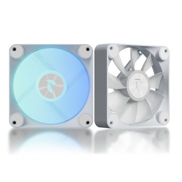   APNX FP1-R 120 ventilátor, PWM, ARGB, fordított légáramlás, fehér