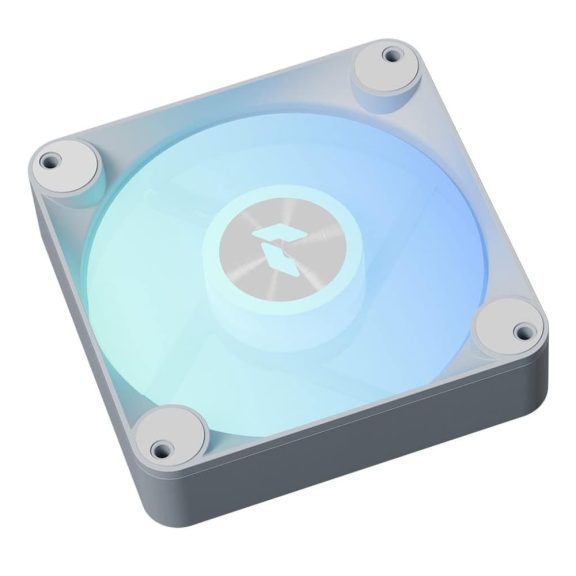 APNX FP1-R 120 ventilátor, PWM, ARGB, fordított légáramlás, fehér