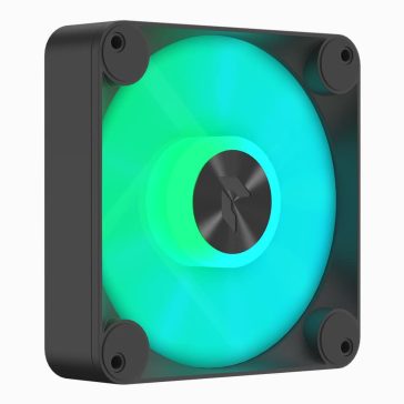   APNX FP1-Q ventilátor, 120mm, PWM, ARGB, csendes működés, fekete