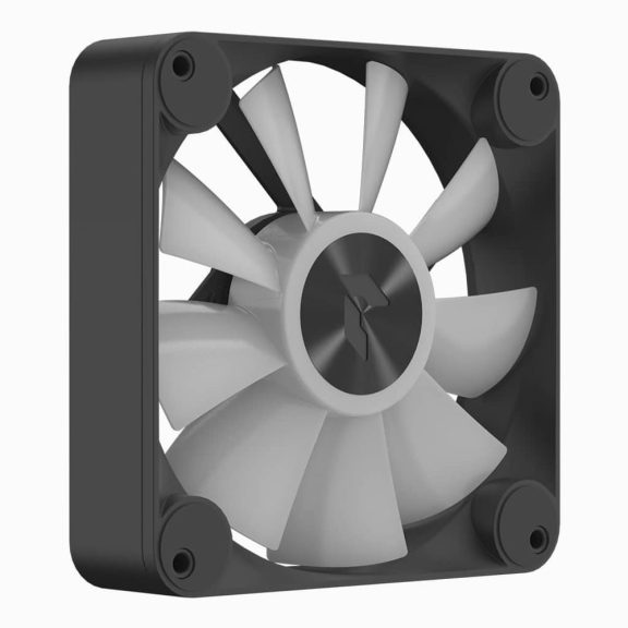 APNX FP1-Q ventilátor, 120mm, PWM, ARGB, csendes működés, fekete