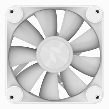   APNX FP1-Q ventilátor, 120mm, PWM, ARGB, csendes működés, fehér