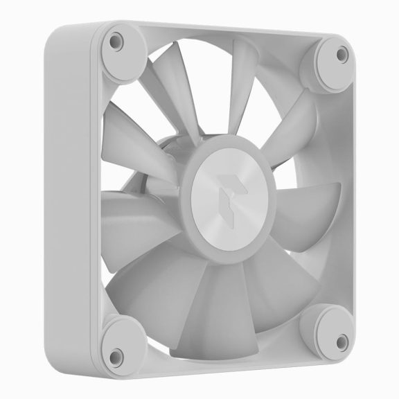 APNX FP1-Q ventilátor, 120mm, PWM, ARGB, csendes működés, fehér