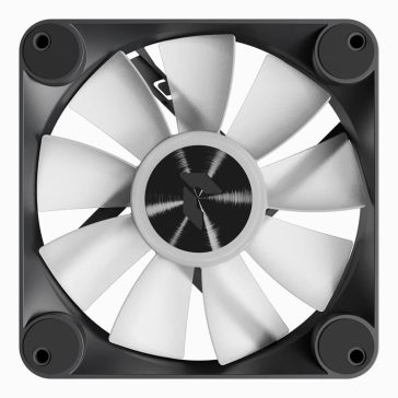   APNX FP1-RQ 120 ventilátor, PWM, ARGB, fordított légáramlás, fekete