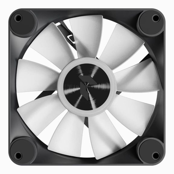 APNX FP1-RQ 120 ventilátor, PWM, ARGB, fordított légáramlás, fekete