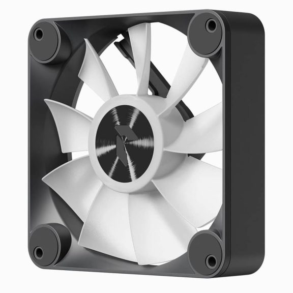 APNX FP1-RQ 120 ventilátor, PWM, ARGB, fordított légáramlás, fekete