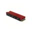 SSD hűtő Axagon CLR-M2 M.2 NVMe , piros