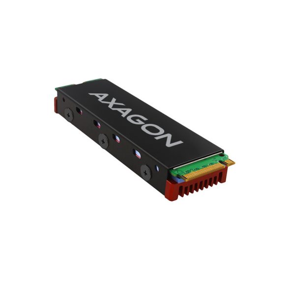 SSD hűtő Axagon CLR-M2 M.2 NVMe , piros
