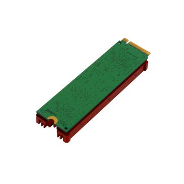 SSD hűtő Axagon CLR-M2 M.2 NVMe , piros