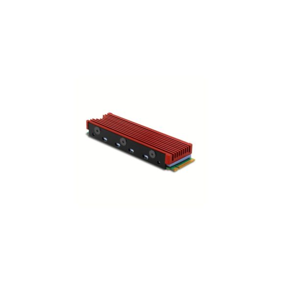 SSD hűtő Axagon CLR-M2 M.2 NVMe , piros