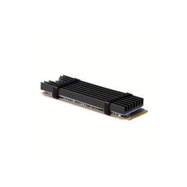   SSD hűtő Axagon M.2 2280 NVMe, M.2 SATA 6mm hűtőborda fekete