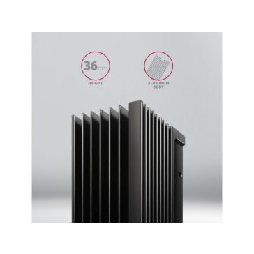 SSD hűtő Axagon CLR-M2XL M.2 NVMe, 36mm magasság , fekete