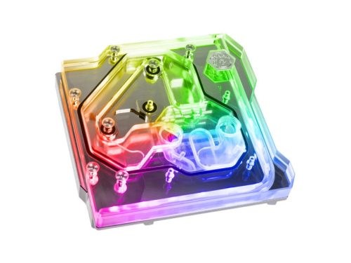 BitsPower Monoblock für ASUS ROG Maximus XI Extreme DRGB Nickel - Acryl