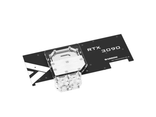 Barrow Aktive Backplate RTX 3080/90 Trio RGB - Acryl
