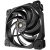 Jonsbo HF120 házhűtő ventilátor, PWM, magas statikus nyomás, fekete