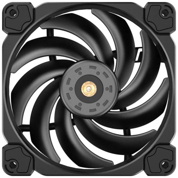 Jonsbo HF120 házhűtő ventilátor, PWM, magas statikus nyomás, fekete