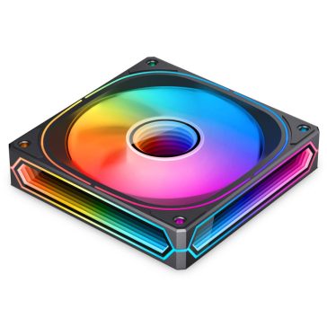   Jonsbo FR-505 ventilátor, 120mm, PWM, ARGB, Infinity Mirror effekt, fekete