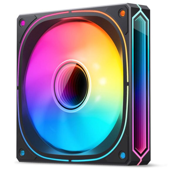 Jonsbo FR-505 ventilátor, 120mm, PWM, ARGB, Infinity Mirror effekt, fekete