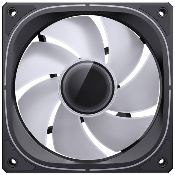 Jonsbo FR-505 ventilátor, 120mm, PWM, ARGB, Infinity Mirror effekt, fekete