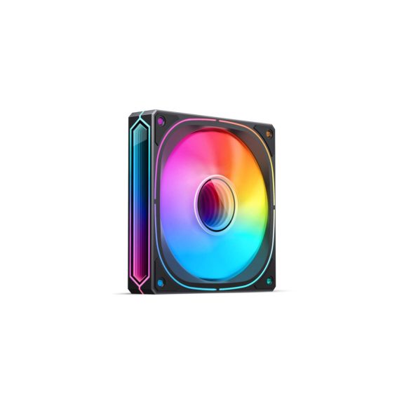 Jonsbo FR-505 ventilátor, 120mm, PWM, ARGB, Infinity Mirror effekt, fekete