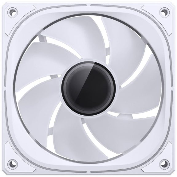 Jonsbo FR-505 ventilátor, 120mm, PWM, ARGB, Infinity Mirror effekt, fehér